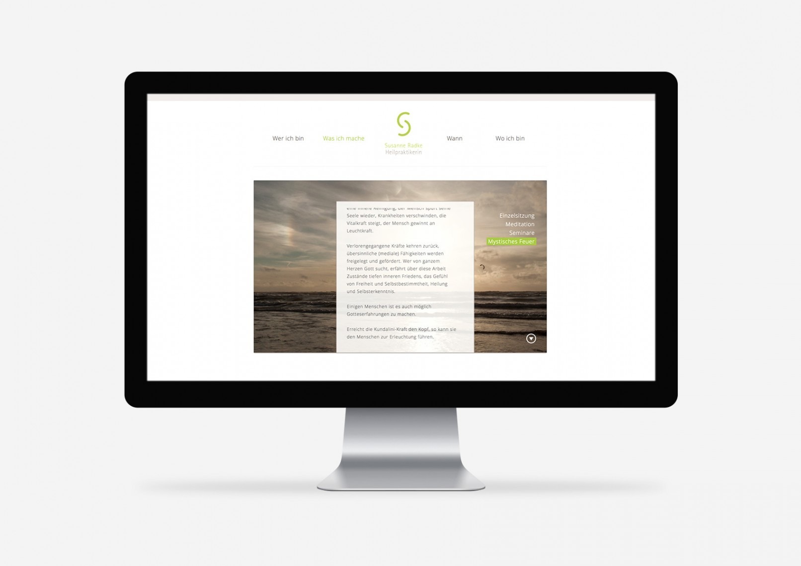 Susanne Radke - Webdesign, Mystisches Feuer