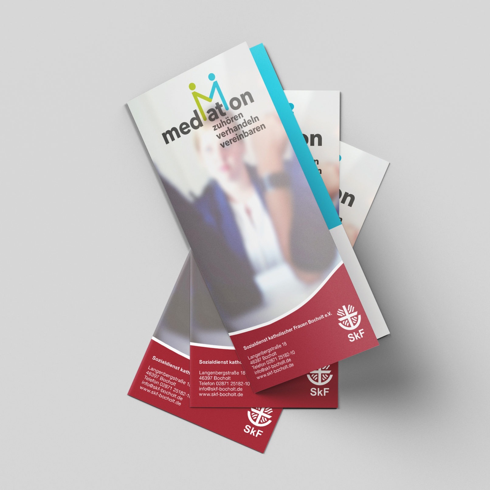 SkF Flyer Mediation Edelrot