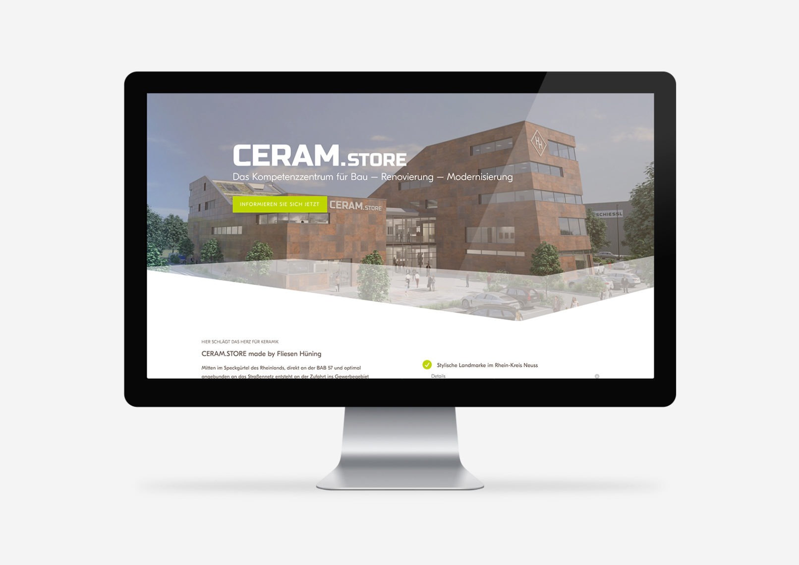 Ceram Store - Webdesign