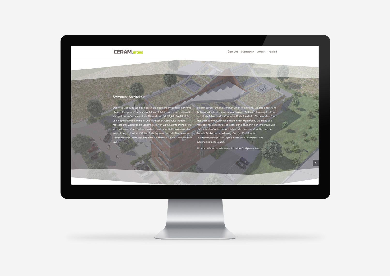 Ceram Store - Webdesign