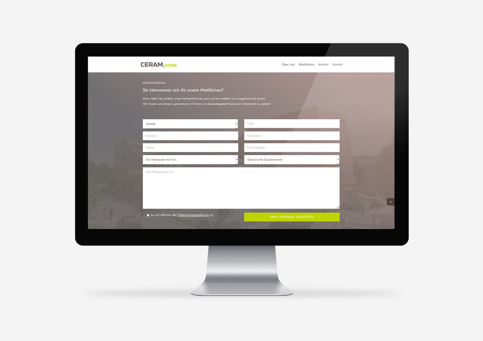 Ceram Store - Webdesign